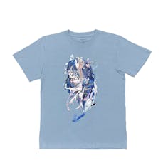梅ラボ × chloma NADiff限定　Tシャツ  ライトブルーL